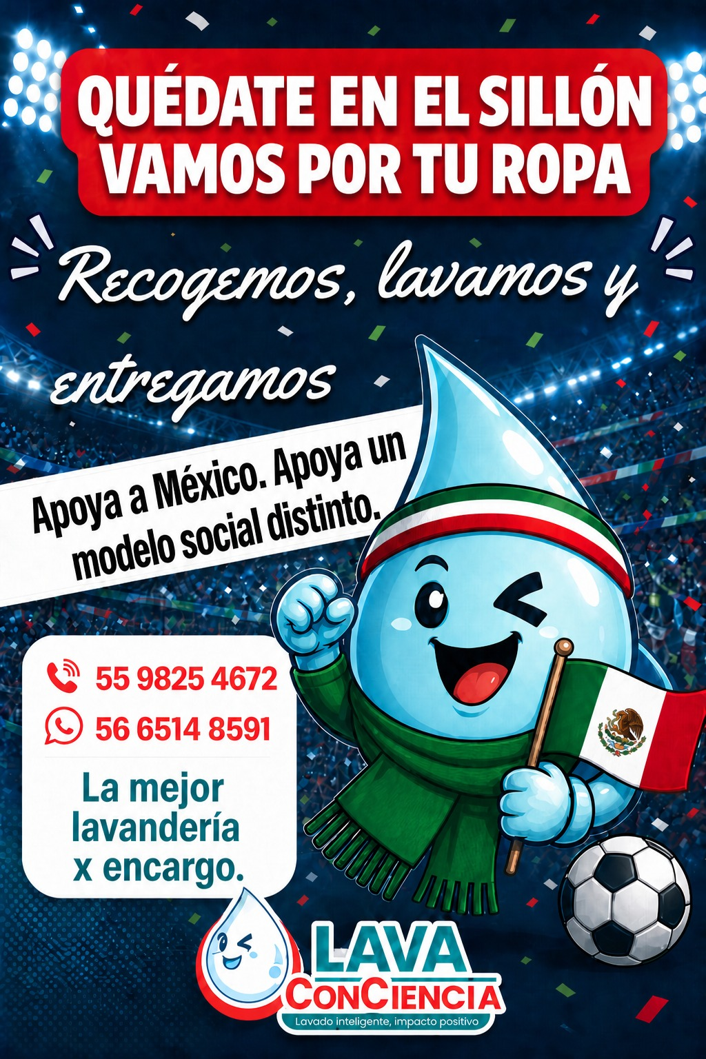 Servicio por encargo LavaConCiencia